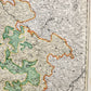1720s LOTHARINGIAE FRANCE antique MAP by J. HOMANN Lorraine Bar Metz Toul Verdun