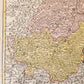 1720s ALSACE FRANCE antique MAP LAND GRAVIATUS ALSATIAE by JOHANN HOMANN