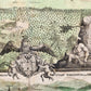 1725 GERMANY antique MAP Weissenburg am Nordgau by JOHANN HOMANN
