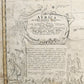 1737 AFRICA antique MAP by Leonis Africani - Matthia Hasso