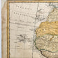 1737 AFRICA antique MAP by Leonis Africani - Matthia Hasso