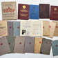 LOT of 19 RUSSIAN WWII ERA DOCUMENTS SOLDIER'S ID CARDS Soviet