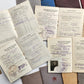 LOT of 19 RUSSIAN WWII ERA DOCUMENTS SOLDIER'S ID CARDS Soviet