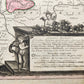 1720s GERMANY antique MAP Frankfurt Cassel Hirschfeld Fulda Darmstadt Nassaw