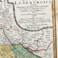 1765 GERMANY LOWER SAXONY antique MAP Hamburg Hannover Braunschweig Salzwedel