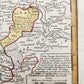 1765 GERMANY LOWER SAXONY antique MAP Hamburg Hannover Braunschweig Salzwedel