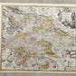 1741 GERMANY LOWER SAXONY antique MAP Ducatus Luneburgicus by Matthaus Seutter