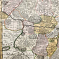1741 GERMANY LOWER SAXONY antique MAP Ducatus Luneburgicus by Matthaus Seutter