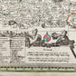 1740 GERMANY antique MAP Archiepiscopatus et MOGUNTINUS by Matthaus Seutter