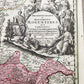 1740 GERMANY antique MAP Archiepiscopatus et MOGUNTINUS by Matthaus Seutter