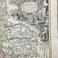 1730s GERMANY antique MAP by JOHANN HOMANN Ducatus IULIACI & BERGENSIS