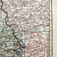 1730s GERMANY antique MAP by JOHANN HOMANN Ducatus IULIACI & BERGENSIS