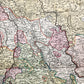 1730s GERMANY antique MAP by JOHANN HOMANN Ducatus IULIACI & BERGENSIS