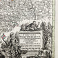 1740s GERMANY Circulus WESTPHALICUS antique MAP by Matthaus Seutter WESTPHALIA