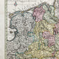 1740s GERMANY Circulus WESTPHALICUS antique MAP by Matthaus Seutter WESTPHALIA