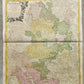 1761 GERMANY Circuli WESTPHALIAE antique MAP by HOMANN HEIRS