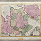 1720s GERMANY BREMAE et FERDAE antique Nicolaum Visscher MAP by PETER SHENK Jr.