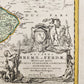1720s GERMANY BREMAE et FERDAE antique Nicolaum Visscher MAP by PETER SHENK Jr.