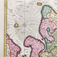 1720s GERMANY BREMAE et FERDAE antique Nicolaum Visscher MAP by PETER SHENK Jr.