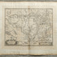 1720s GERMANY SAXONY antique LUSATIA SUPERIOR MAP by B. Sculteto - JANSSON