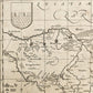 1720s GERMANY SAXONY antique LUSATIA SUPERIOR MAP by B. Sculteto - JANSSON