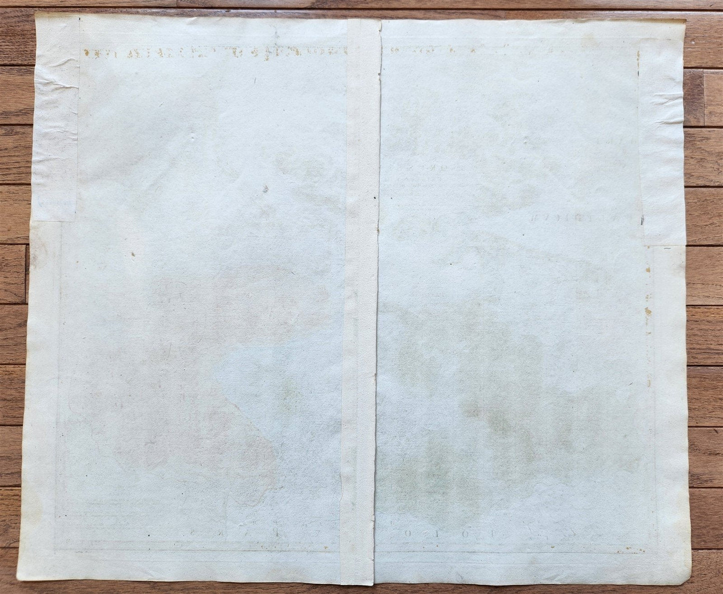 1716 GERMANY PRUSSIA POLAND LITHUANIA antique MAP by HOMANN HEIRS -BORUSSIA