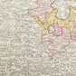 1740s GERMANY antique MAP SAXONIAE INFERIORI