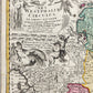 1689 GERMANY WESTPHALIAE CIRCULUS antique MAP by N. Visscher - Peter Schenk