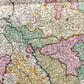 1689 GERMANY WESTPHALIAE CIRCULUS antique MAP by N. Visscher - Peter Schenk