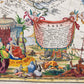 1685 MAP of ASIA antiqueAUTHENTIC Tartaria Magna Mogoli Imperium RARE