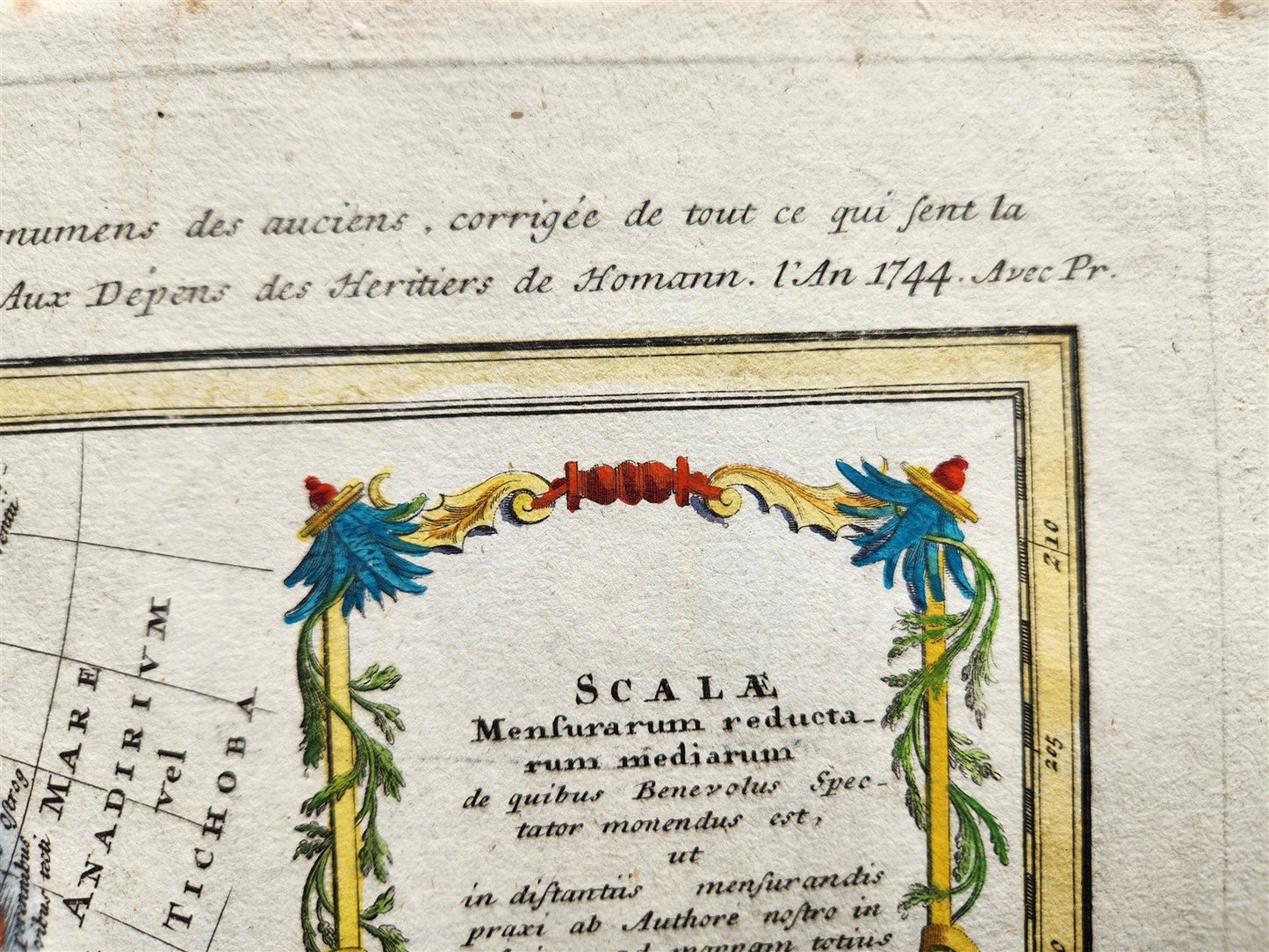 1685 MAP of ASIA antiqueAUTHENTIC Tartaria Magna Mogoli Imperium RARE