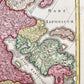 1757 RUSSIAN EMPIRE antique MAP IMPERIUM RUSSIAE MAGNAE Russia by August Vindel