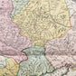 1757 RUSSIA antique MAP RUSSIAE MAGNAE Russia Black Sea Ukraine Turkey Bulgaria