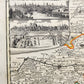 1756 CHAMPAGNE FRANCE antique MAP by Homann Tabula Geographica CAMPANIAE