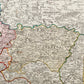1746 PICARDIE FRANCE antique MAP Pas-de-Calais by Homann