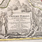 1724 PERSIAN EMPIRE antique MAP IMPERII PERSICI by Homann
