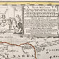 1724 PERSIAN EMPIRE antique MAP IMPERII PERSICI by Homann