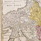 1724 PERSIAN EMPIRE antique MAP IMPERII PERSICI by Homann