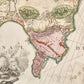 1716 CORFU antique MAP GREECE by Ioh. Baptista Homanno