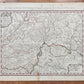 1753 SWITZERLAND antique MAP TERRITORIUM REIPUBLICAE LIBERAE HELVETICAE