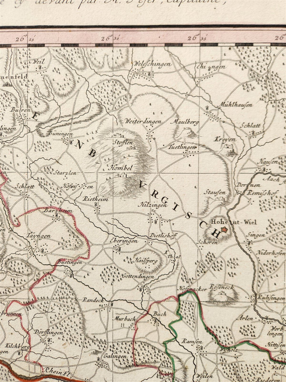 1753 SWITZERLAND antique MAP TERRITORIUM REIPUBLICAE LIBERAE HELVETICAE