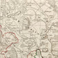1753 SWITZERLAND antique MAP TERRITORIUM REIPUBLICAE LIBERAE HELVETICAE