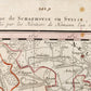 1753 SWITZERLAND antique MAP TERRITORIUM REIPUBLICAE LIBERAE HELVETICAE