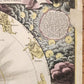 1724 PERSIAN EMPIRE antique MAP IMPERII PERSICI by Homann