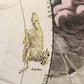 1724 PERSIAN EMPIRE antique MAP IMPERII PERSICI by Homann