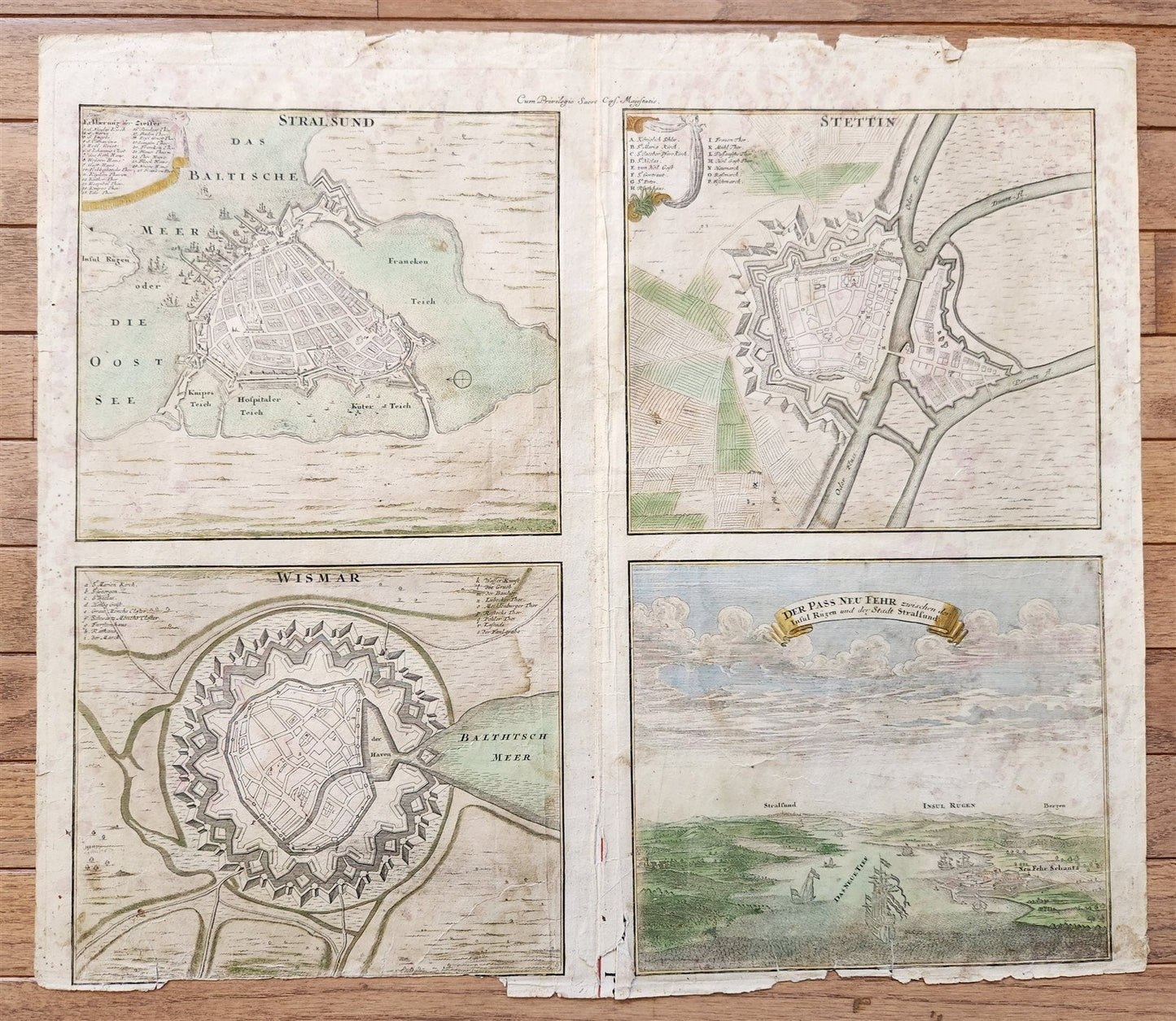 1724 PERSIAN EMPIRE antique MAP IMPERII PERSICI by Homann