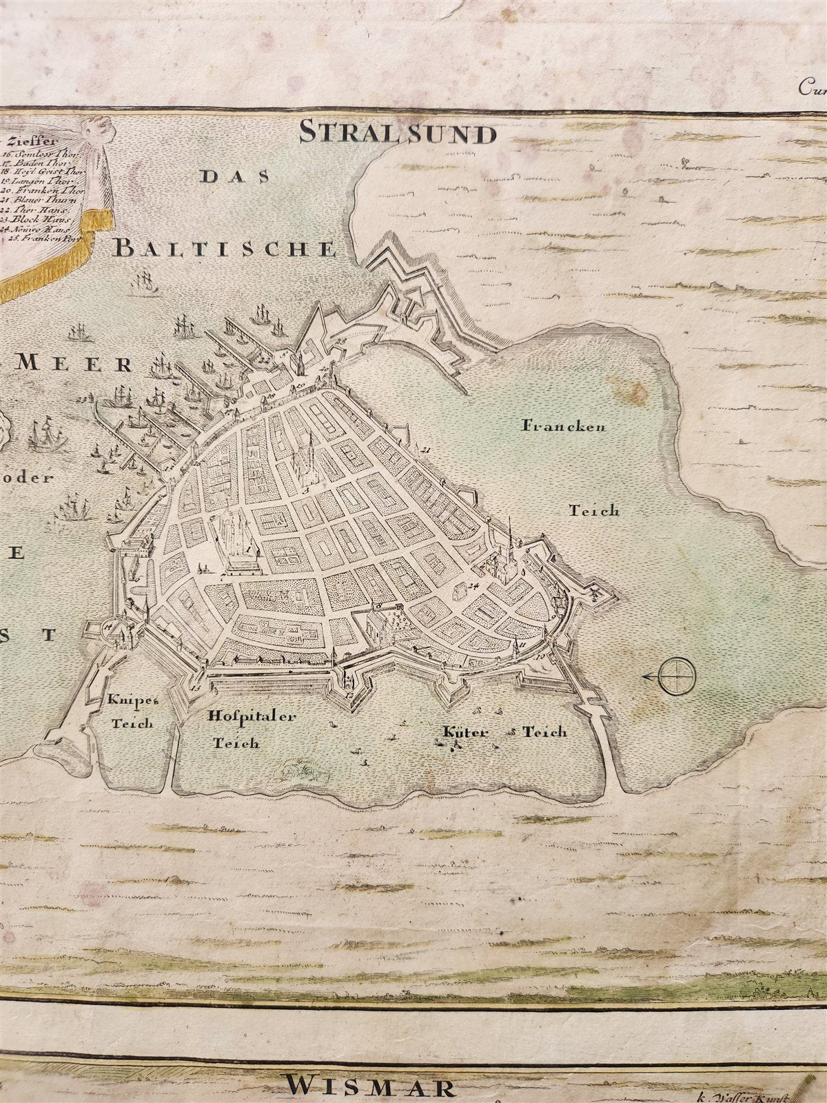 1724 PERSIAN EMPIRE antique MAP IMPERII PERSICI by Homann