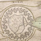 1724 PERSIAN EMPIRE antique MAP IMPERII PERSICI by Homann