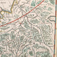 1635 RUSSIA antique MAP by Isaac Massa RARE