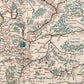 1635 RUSSIA antique MAP by Isaac Massa RARE